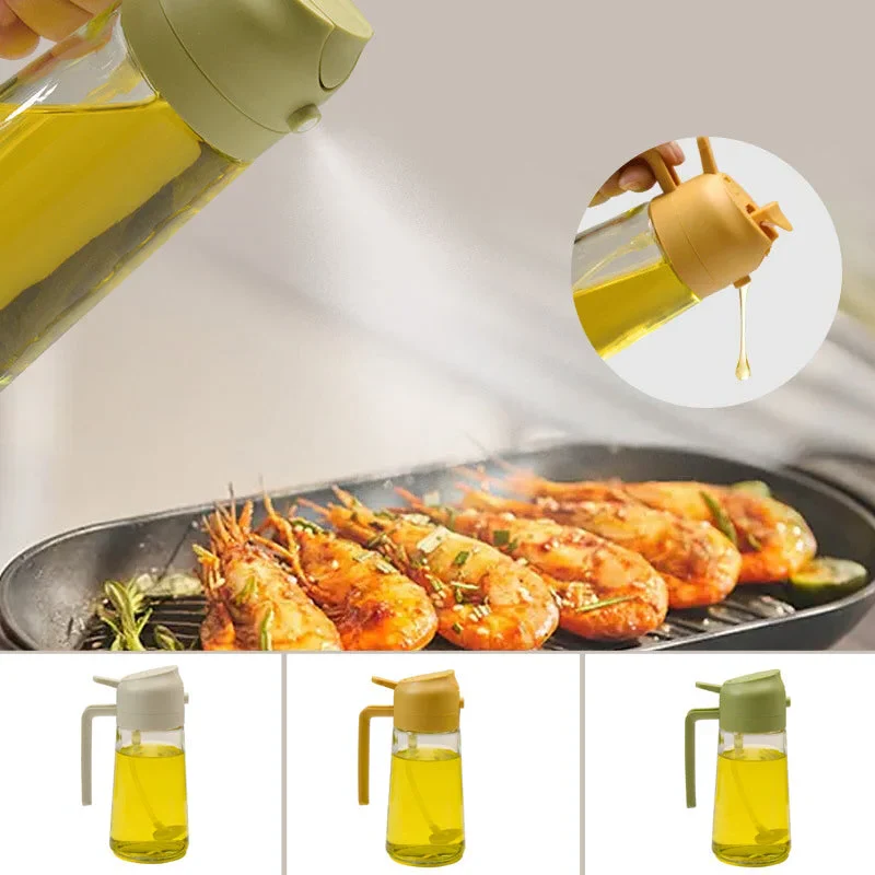2-in-1 Glass Oil Sprayer and Dispenser - Image 5