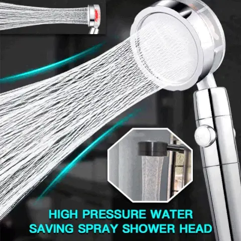 360° Rotatable Power Shower Head - Image 10