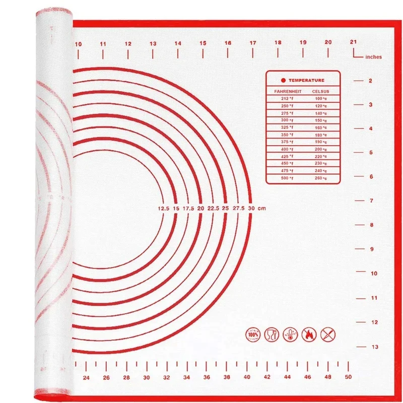 80x60cm Silicone Baking Mat - Image 4