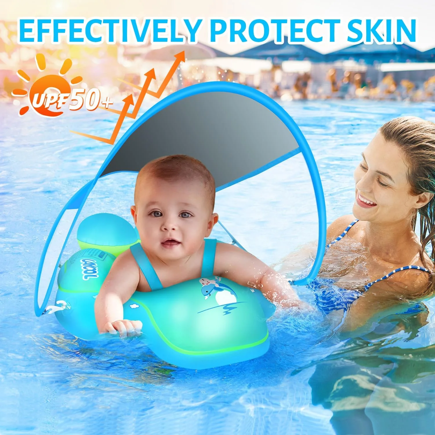 Baby Swim Float Canopy - Image 7