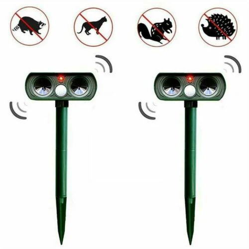 Infrared Solar Powered Animal Pest Repeller (1 Repeller) - Image 3
