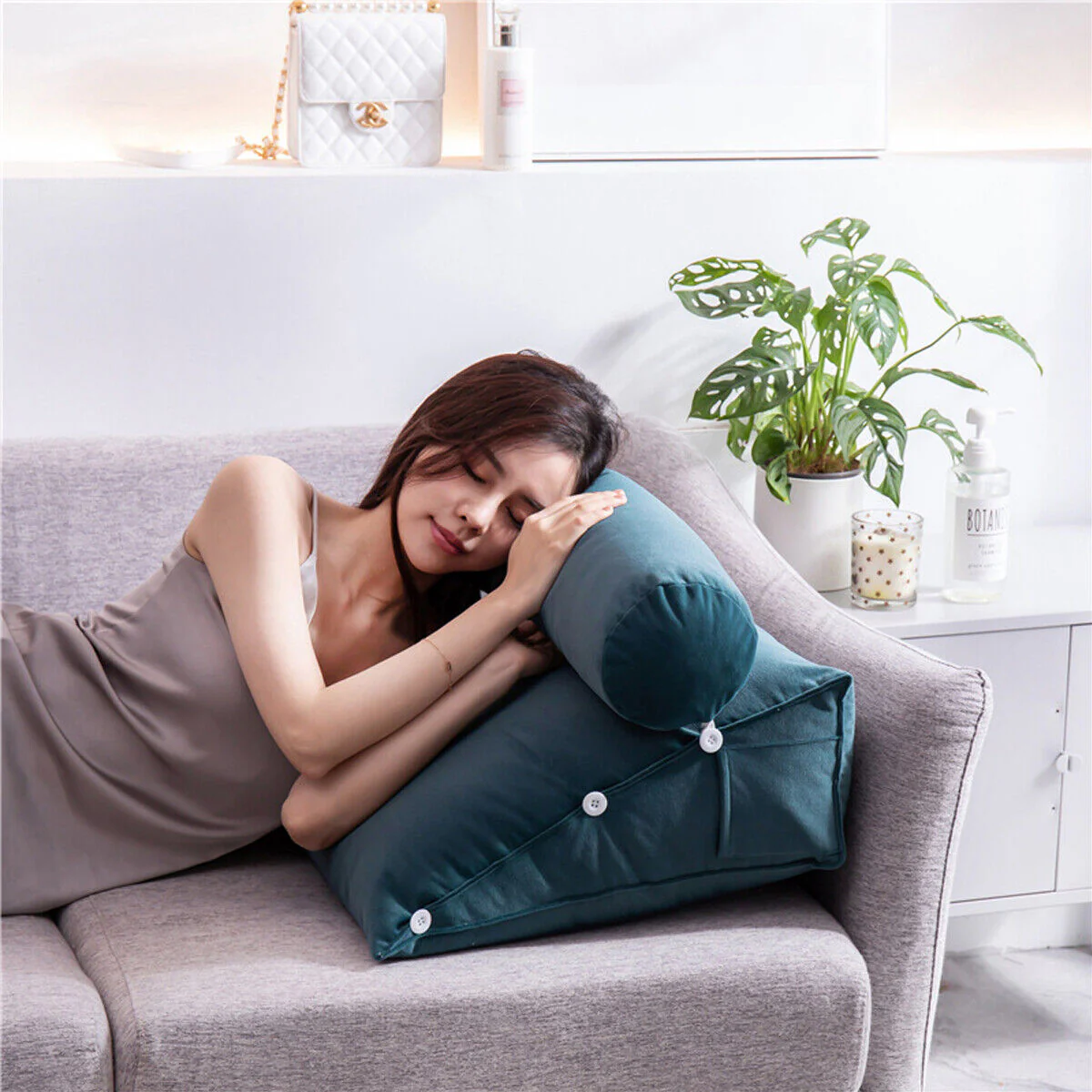 Luxury Back Wedge Bed Pillow For Back Pain - Image 3