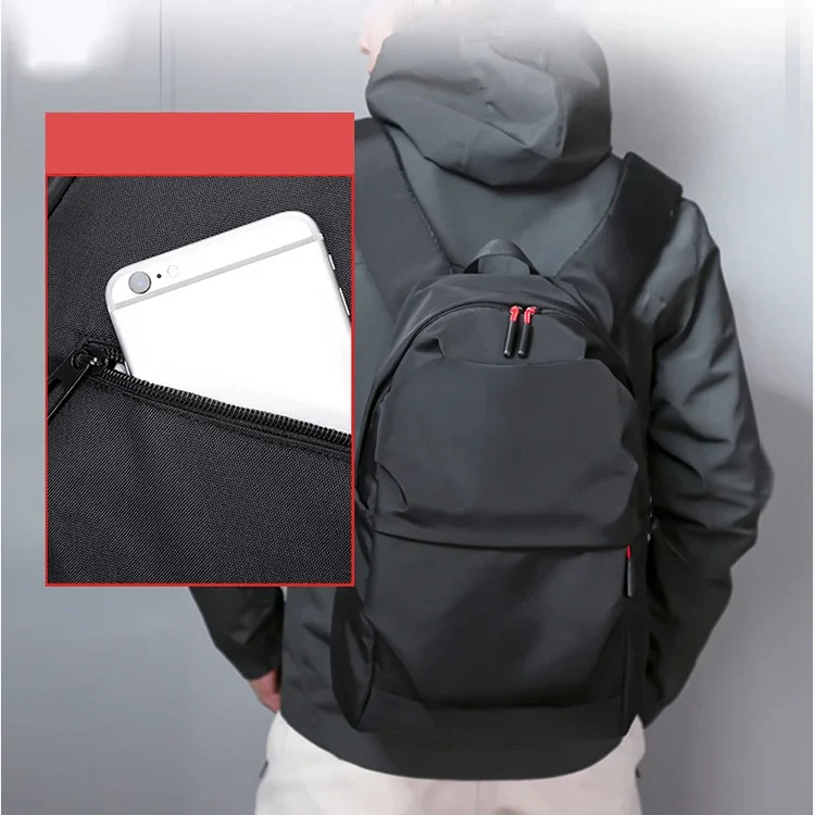 Minimalist Black Backpack - Image 7