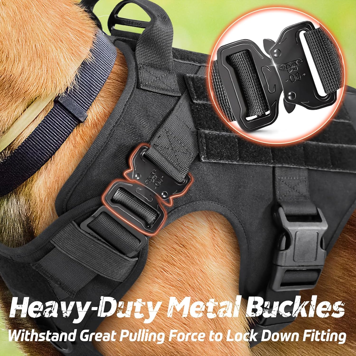 Tactical No Pull Dog Harness - Image 5