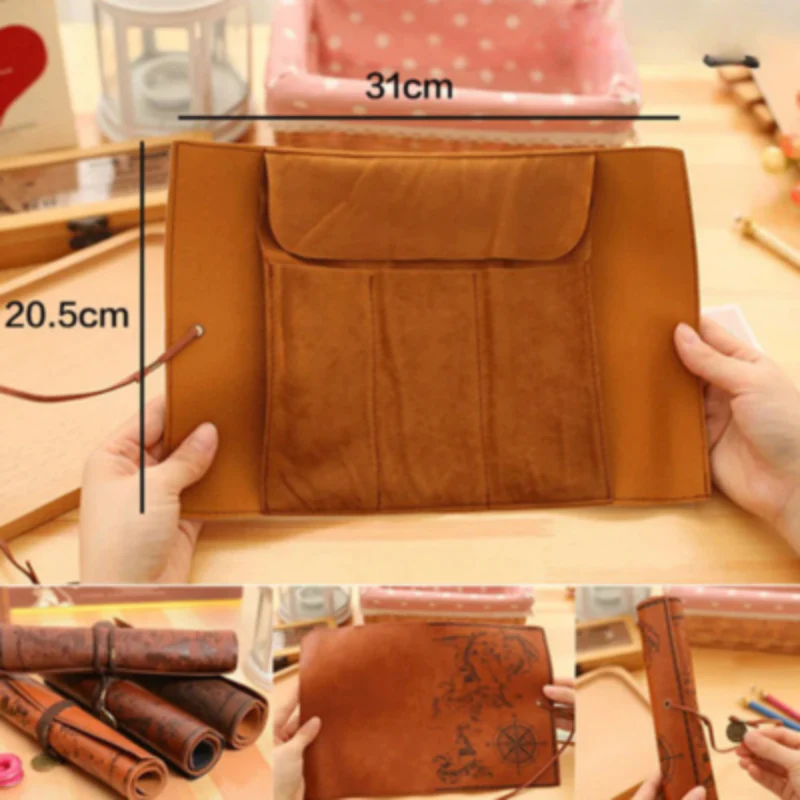 Vintage Leather Pencil Case - Image 3