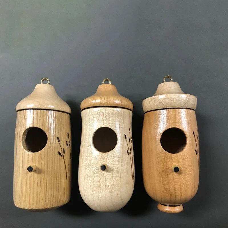 Wooden Hummingbird House - Gift for Natural Lovers - Image 5